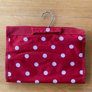 Polka Dot Jewelry/Makeup Travel Case